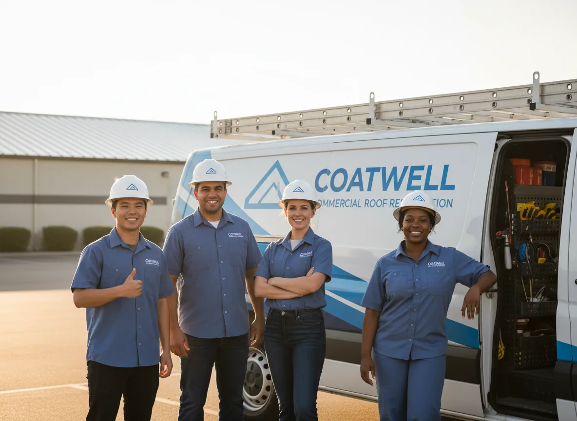 Commercial roof coating company in Cheney, KS